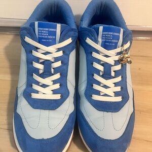 Anne Klein Sky and Royal Blue Sneakers